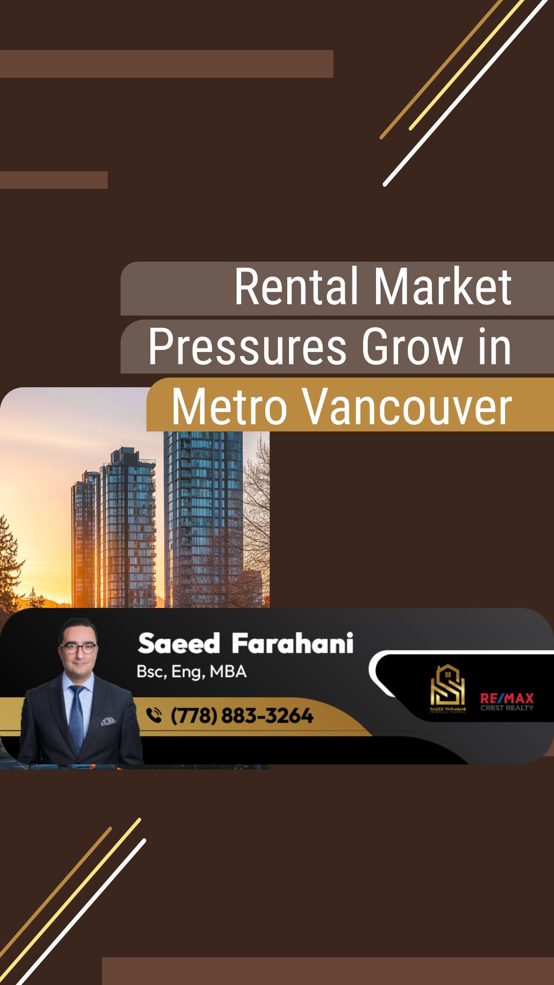 Rental Market Pressures Grow in Metro Vancouver