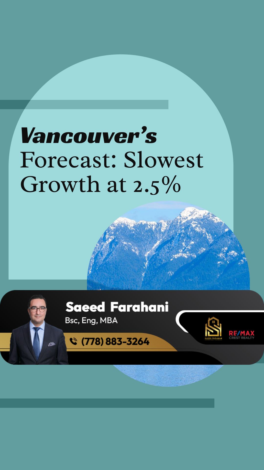 Vancouver’s Slowest Growth: Just 2.5% Forecasted by Q4!