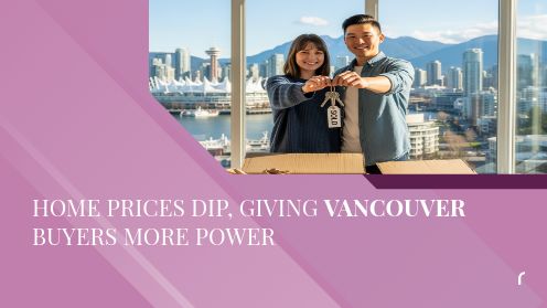 Home Prices Dip, Giving Vancouver Buyers More Power